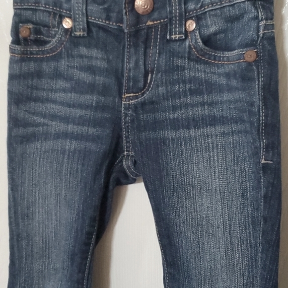 Peek Dungarees Denim Skinny Jeans Toddler Girl Size 2 - Picture 3 of 7